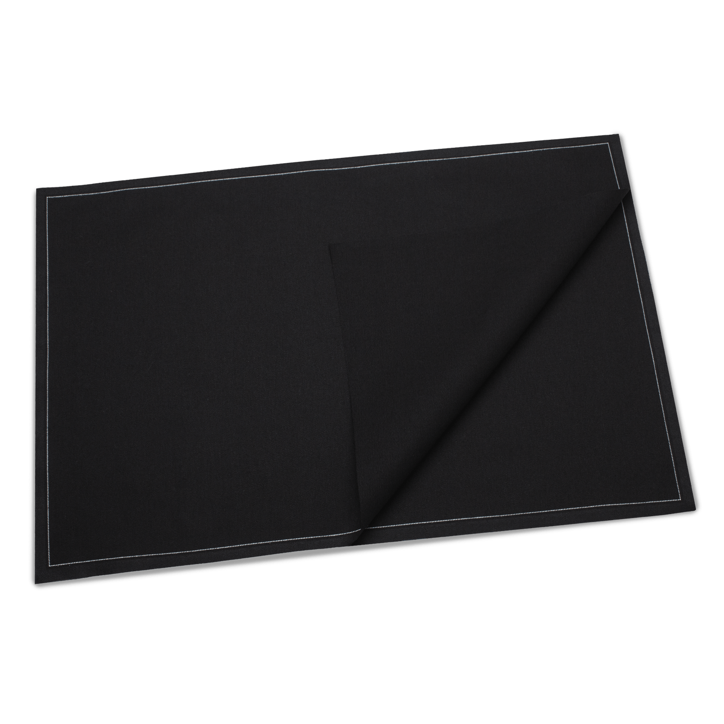 Black Placemat Napkins
