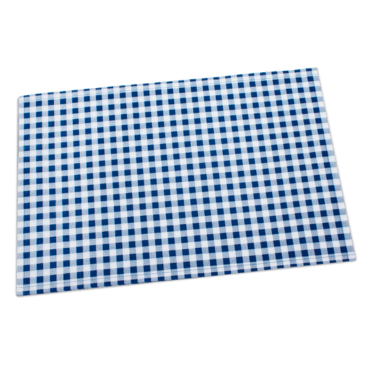 Blue Vichy Placemat Napkins