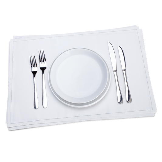 White Placemat Napkins - Case