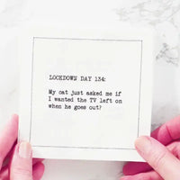 Quarantine Quotes Napkins - Five Star Napkins