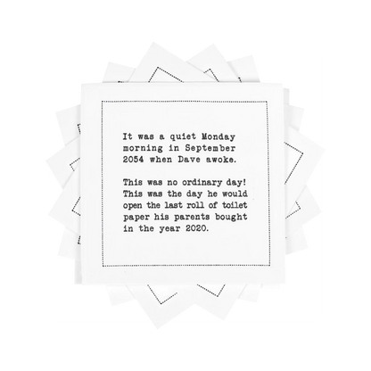 Quarantine Quotes Napkins - Case - Five Star Napkins
