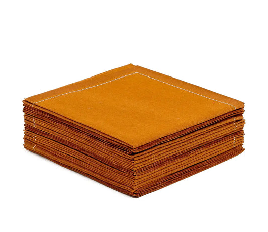 Caramel 1/4 Fold Cocktail Napkins - Five Star Napkins