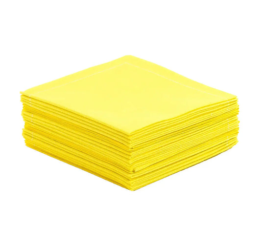 Citron 1/4 Fold Cocktail Napkins - Five Star Napkins