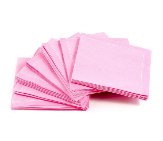 Rose 1/4 Fold Cocktail Napkins - Five Star Napkins