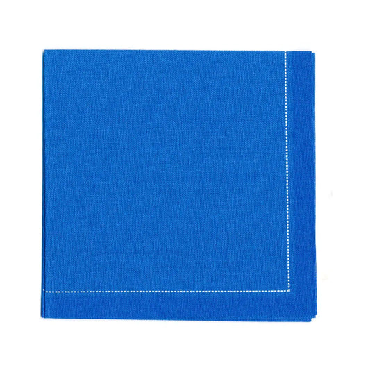 Royal Blue 1/4 Fold Cocktail Napkins - Five Star Napkins