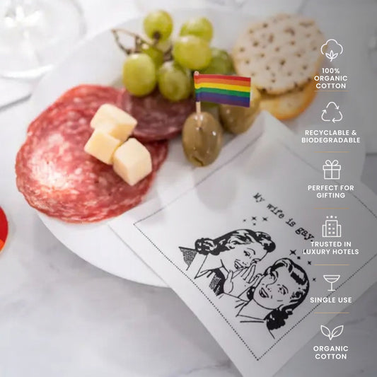 Rainbow Cartoons Napkins