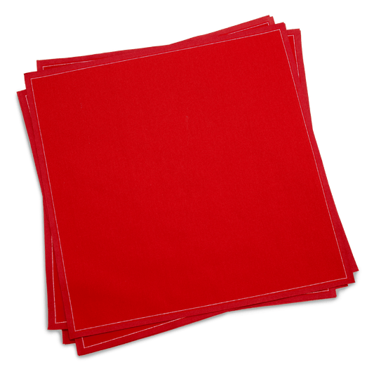 Red Premium Dinner Napkins
