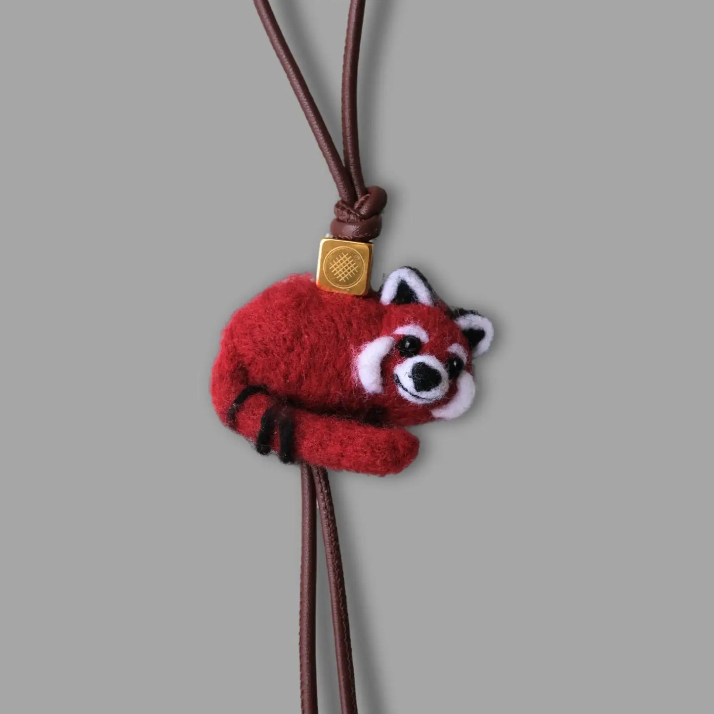 Red Panda Bag Tag