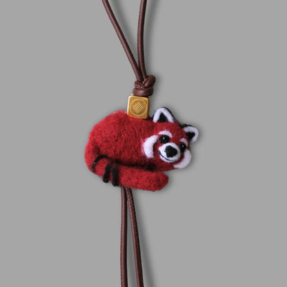 Red Panda Bag Tag