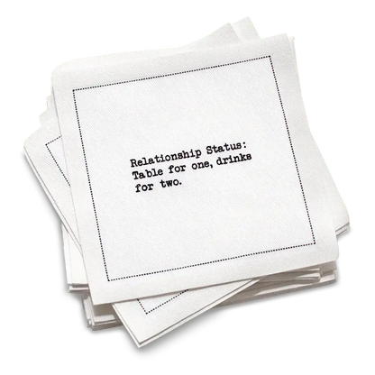 Relationship Quotes Napkins