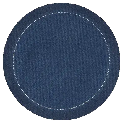 4" Round Cocktail Napkins - Midnight Blue - Five Star Napkins