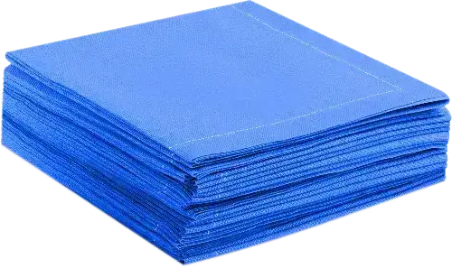 Royal Blue 1/4 Fold Cocktail Napkins - Five Star Napkins