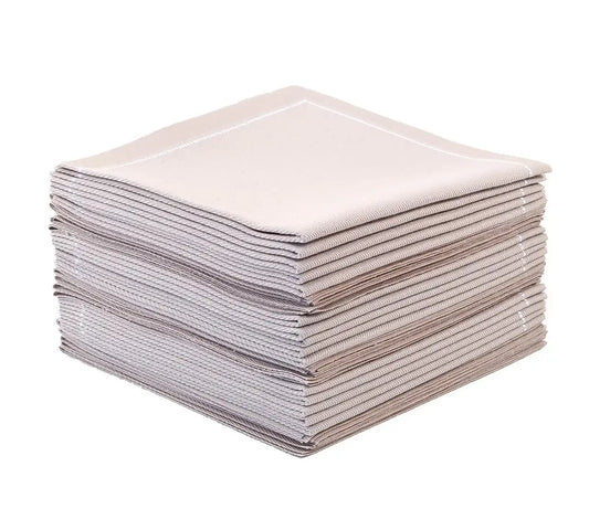 Sand 1/4 Fold Cocktail Napkins - Five Star Napkins