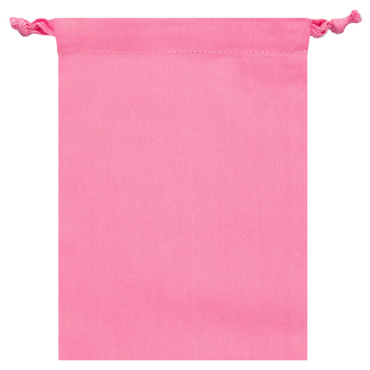 Rose Storage Pouch - 100% Organic Cotton - 8” x 6” Drawstring Bag - 10 Units