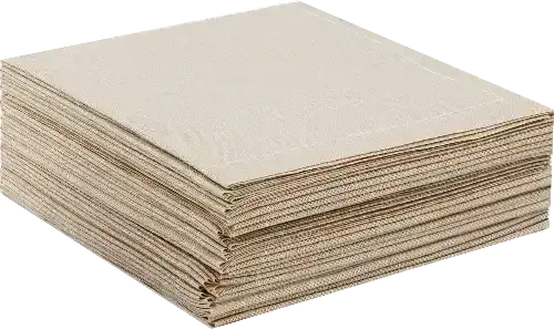 Sand 1/4 Fold Cocktail Napkins - Five Star Napkins