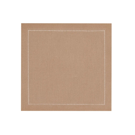 Cotton Cocktail Napkins - Sand - Five Star Napkins