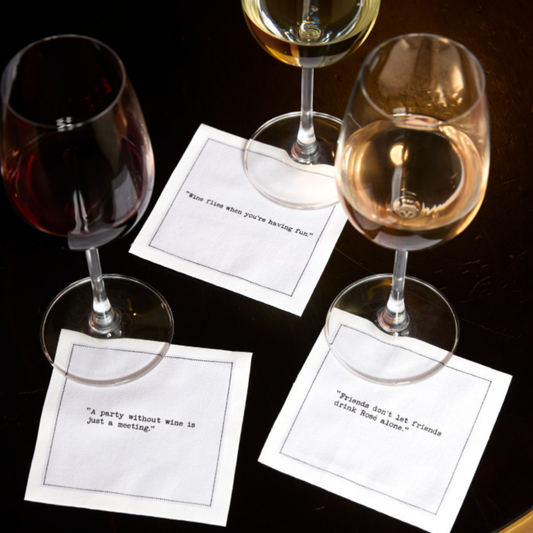 Wine Quote Napkins