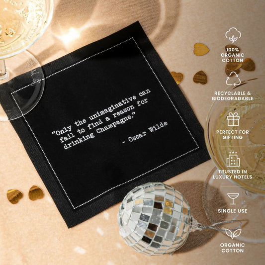 Champagne Quote Napkins