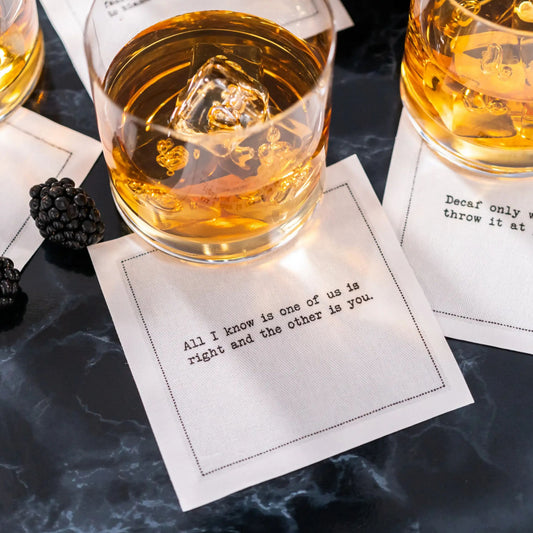 Subversive Quote Napkins