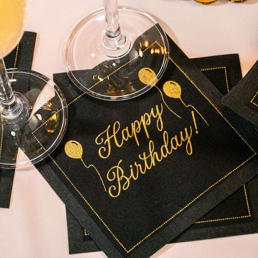 Happy Birthday Napkins