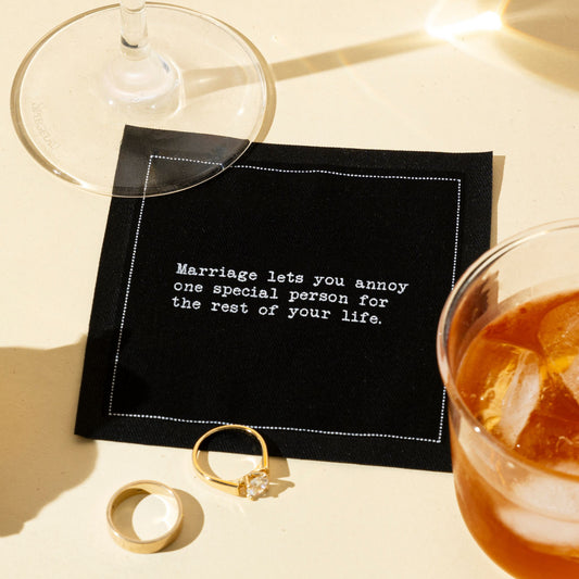 Marriage Quote Napkins