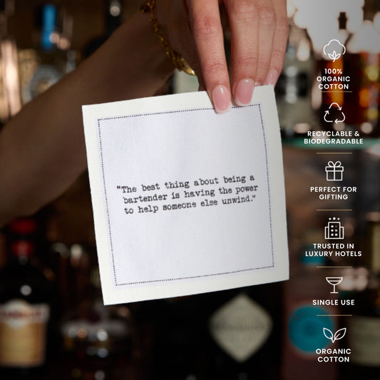 Drinking Quote Napkins | Third Edition