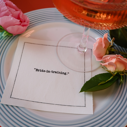 Bachelorette Quote Napkins