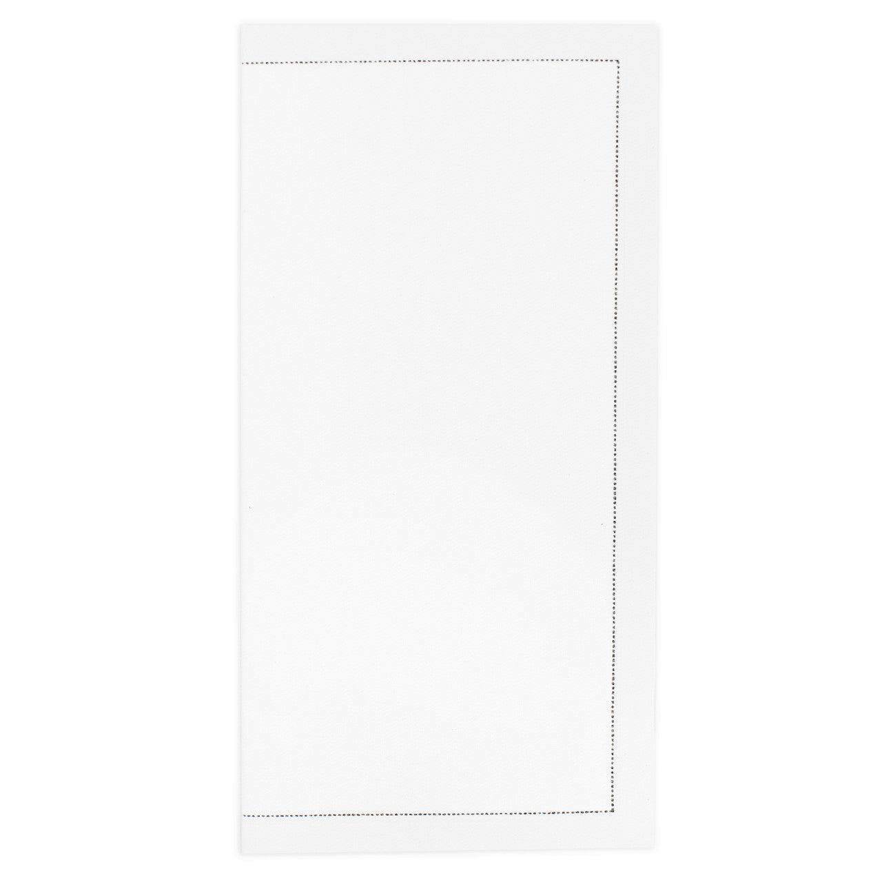 White Cotton 1/2 Fold Cocktail (200 GSM) - 8" x 8" (folded 8" x 4") - 600 units