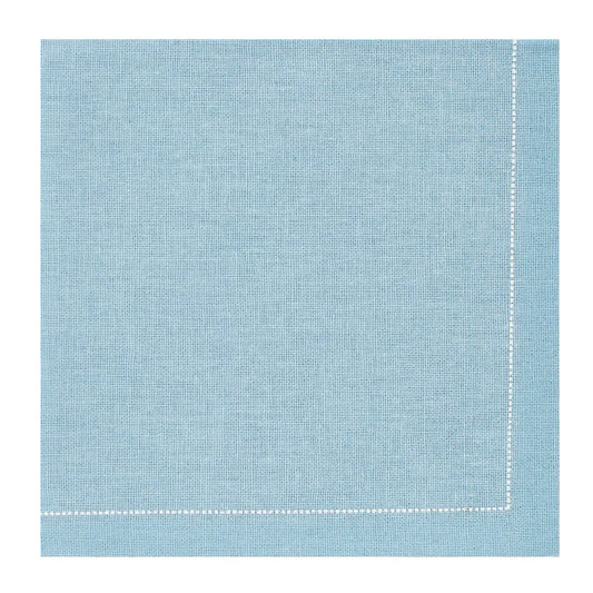 Sky Blue 1/4 Fold Cocktail Napkins - Five Star Napkins