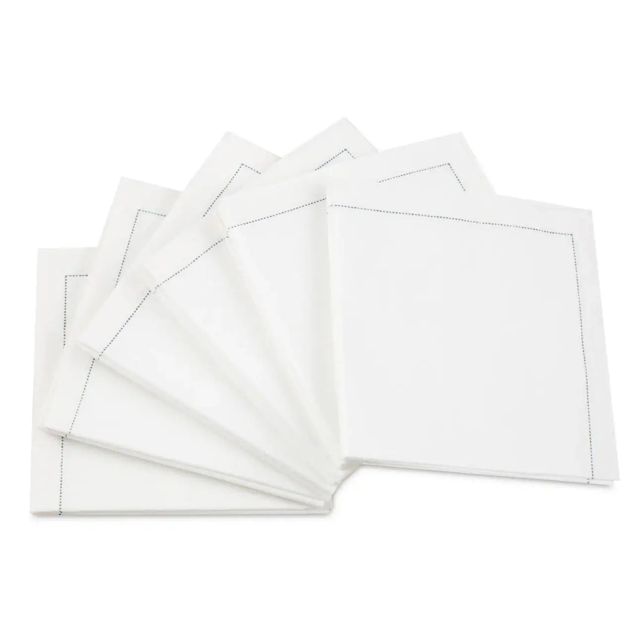 White Cotton 1/4 Fold Cocktail Napkins - Five Star Napkins