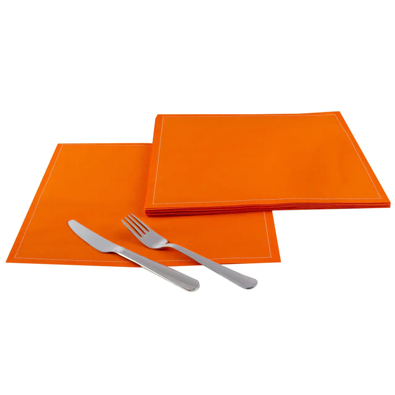 Persimmon Cotton Dinner Napkins - Five Star Napkins