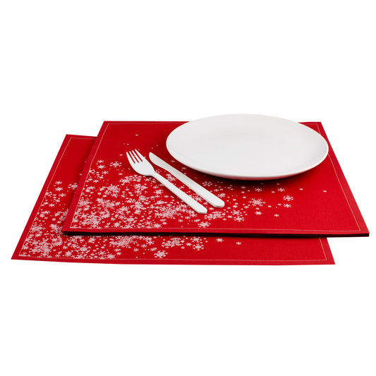 Red Snowflake Cascade Premium Dinner - Case