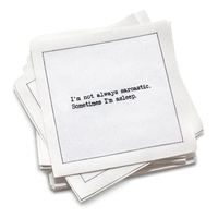 Snarky Quotes Napkins - Case - Five Star Napkins