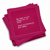 Love Quote Napkins - Sorbet