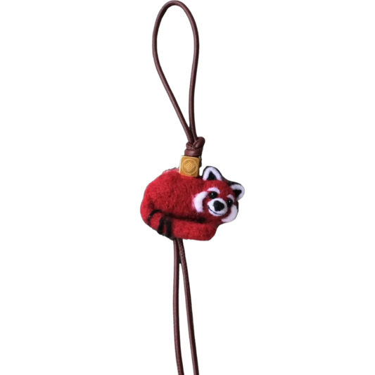 Red Panda Bag Tag