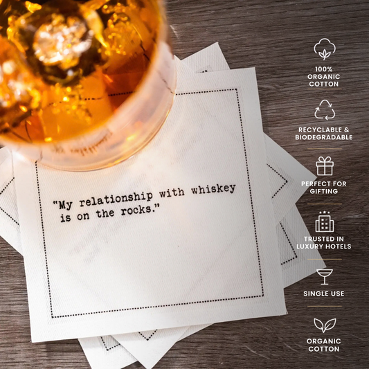Whiskey Quote Napkins