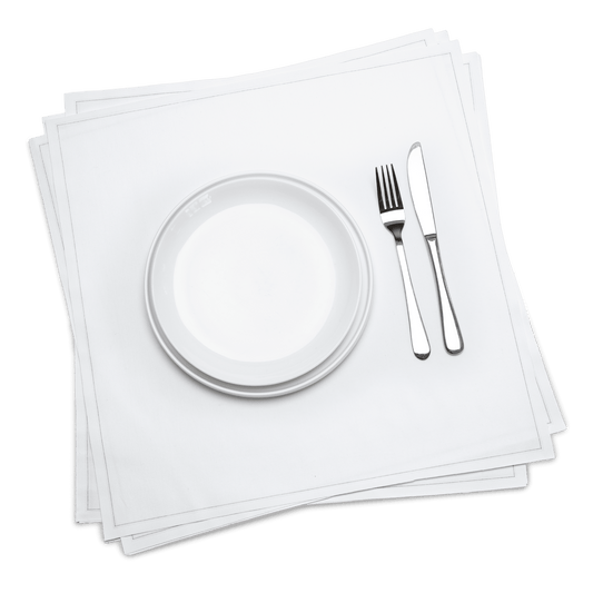 White Premium Dinner Napkins