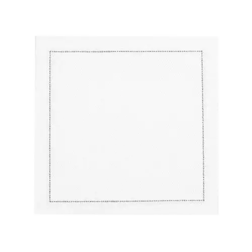 Cotton Cocktail Napkins - White - Five Star Napkins