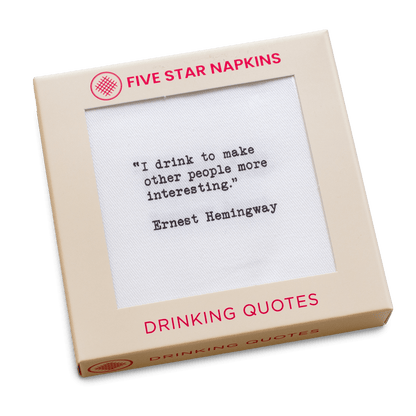 Drinking Quotes Napkins