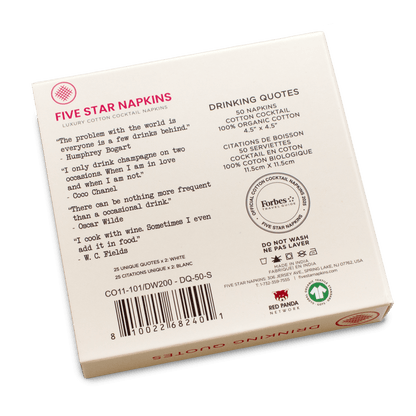 Drinking Quotes Napkins