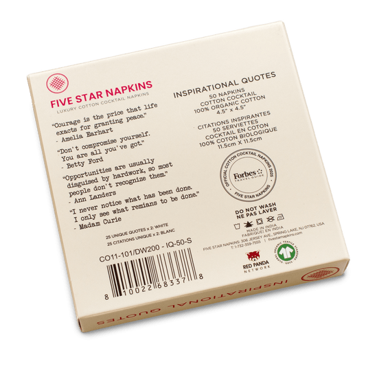 Women of Influence Quotes Napkins