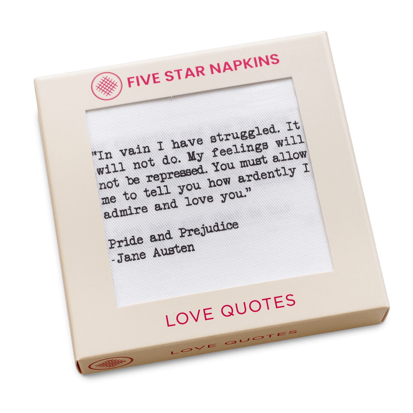 Love Quotes Napkins