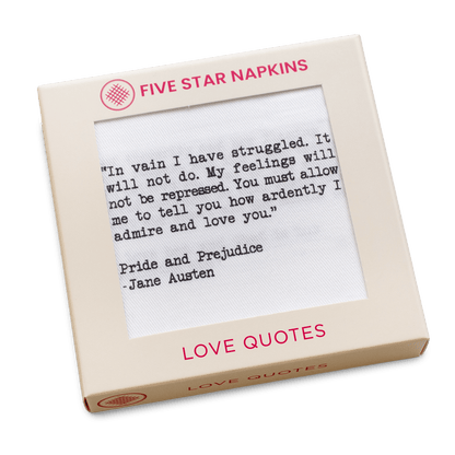 Love Quotes Napkins