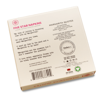 Margarita Drinking Quotes Napkins - Case