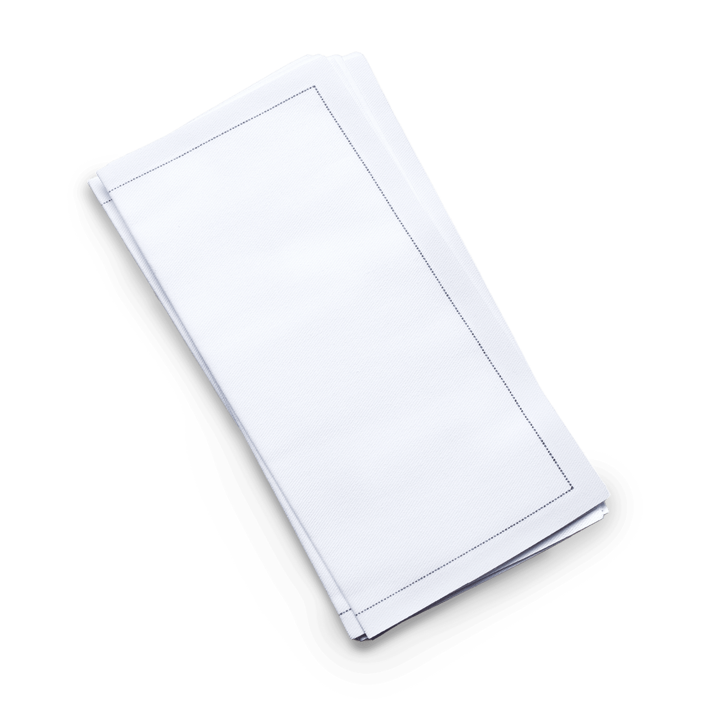White 1/2 Fold Cocktail Napkins
