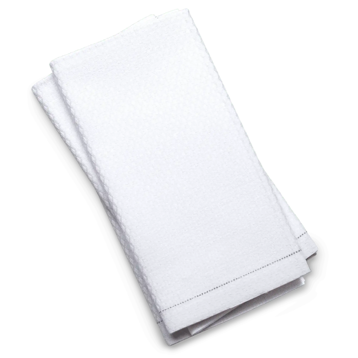 White Diamond Weave Hand Towel Napkins - Case - Five Star Napkins