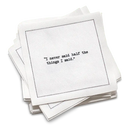 Yogi Berra Quotes Napkins