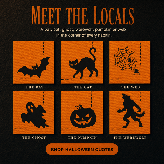 Halloween Quote Napkins