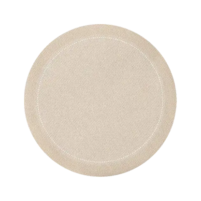4" Round Cocktail Napkins - Sand